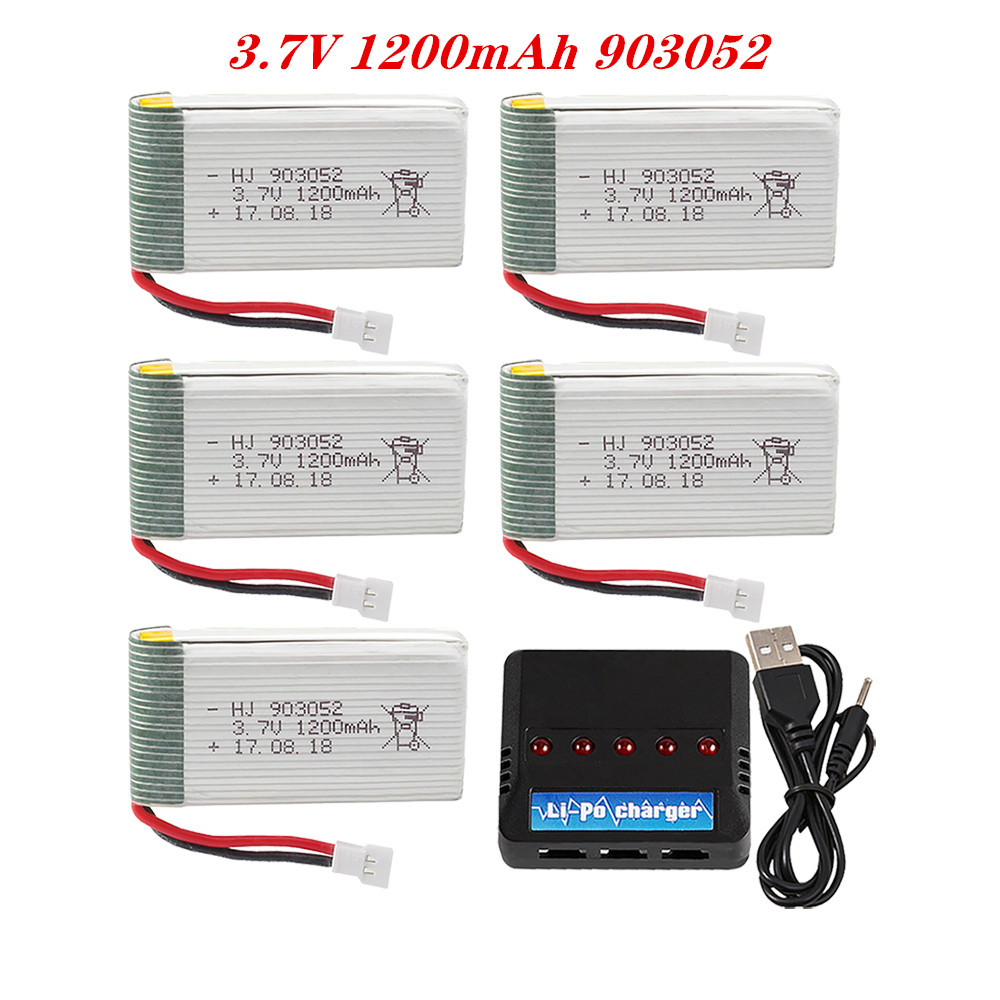 Hobby Rc Quadcopters & Multirotors - 3.7V 1200mah 903052 Lipo Battery Charger
