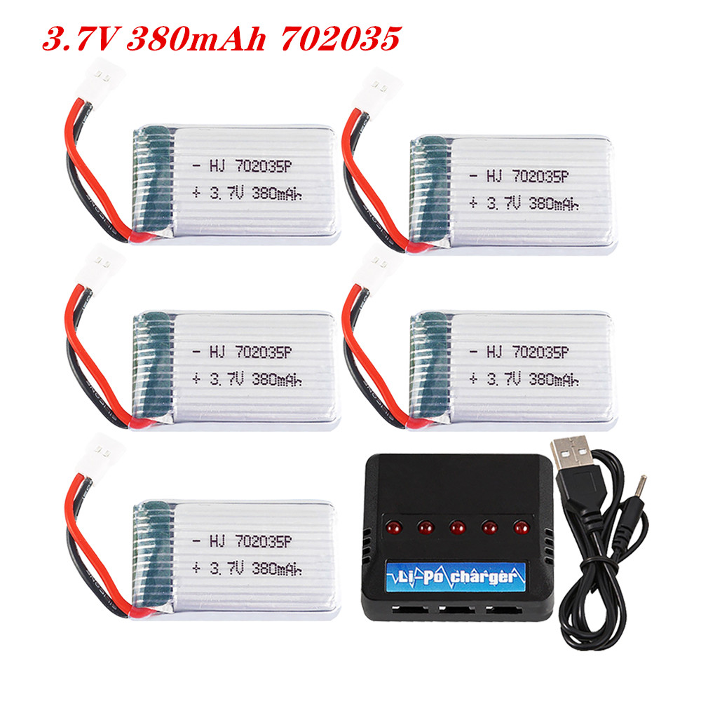 Rc Hobby Helicopter - 3.7V 380mah 702035 Lipo Battery Rechargeable