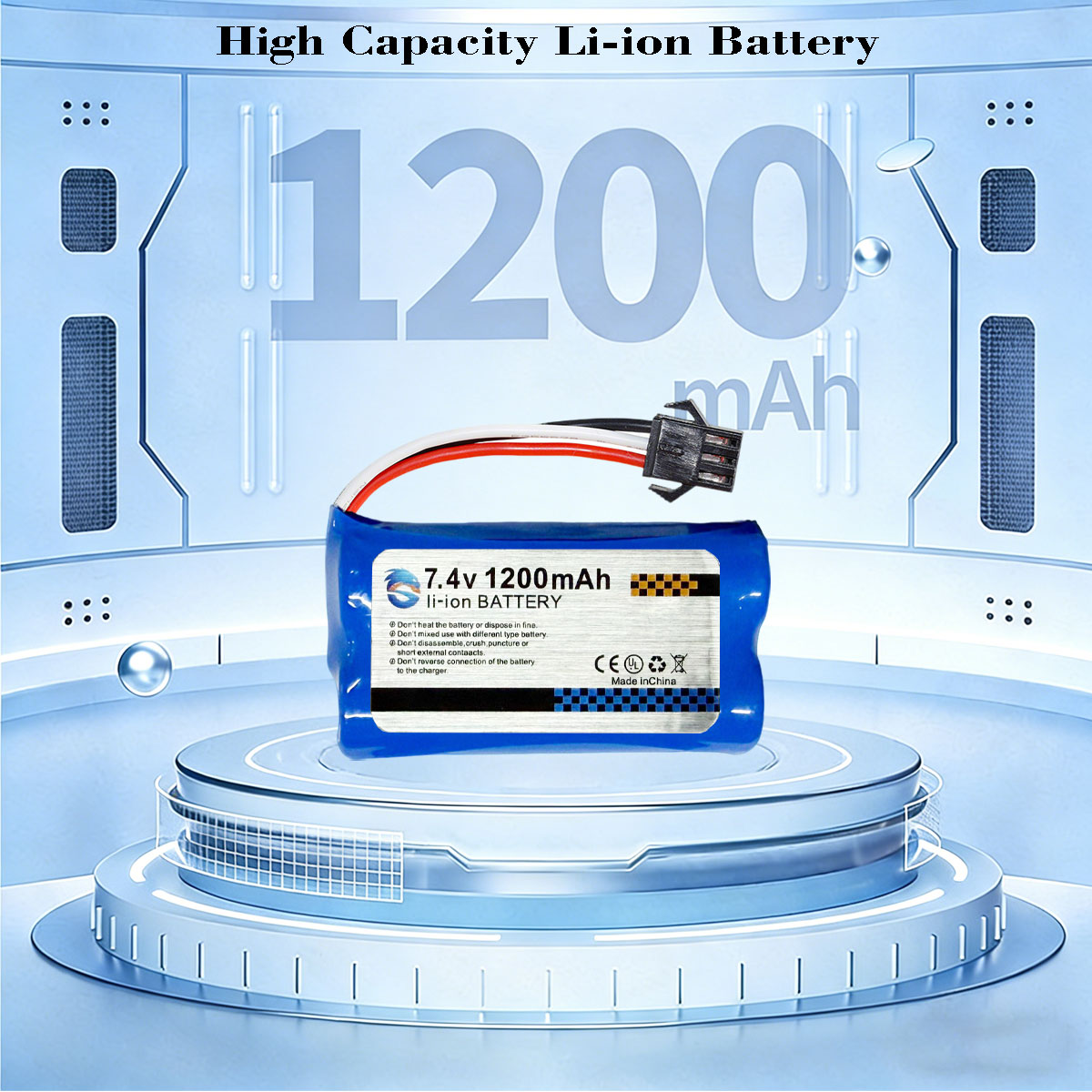 Skymaker 2S Li-Ion Battery 7.4 - Hobby Zone Rc ulasan dan harga