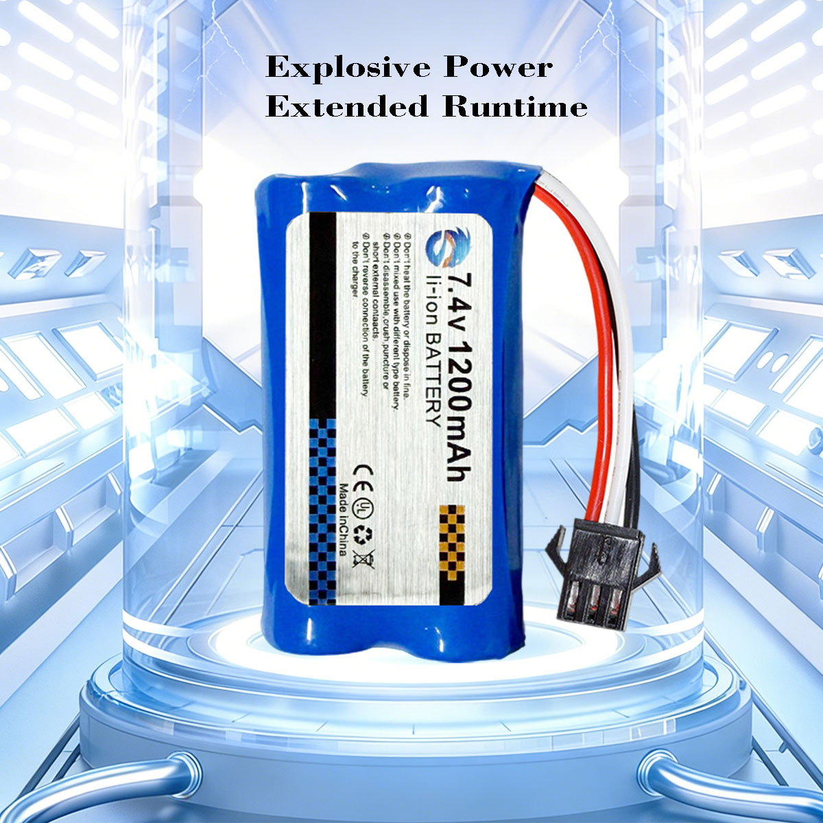 Skymaker 2S Li-Ion Battery 7.4 - Hobby Zone Rc ulasan dan harga