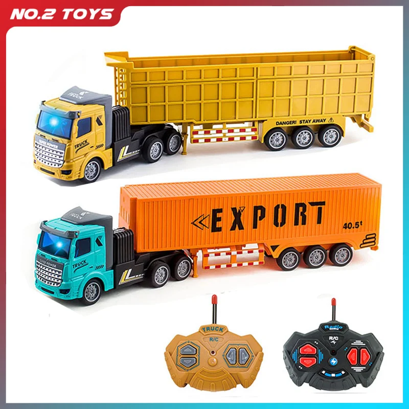 1/48 RC Container Truck Toy Ki - Yunshen Rc Hobby ulasan dan harga
