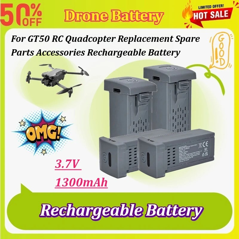 New 1-5Pcs 3.7V 1300mAh  Drone - Hobby Rc Quadcopters ulasan dan harga