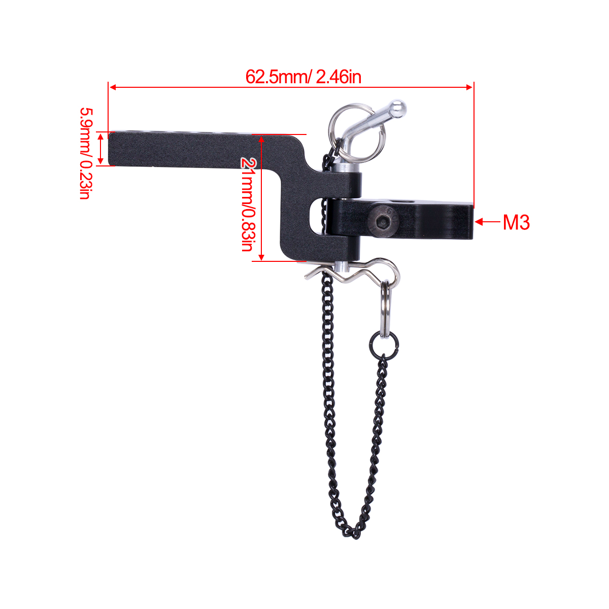 CNC Trailer Hook Rescue Access - Rc Hobby Zone ulasan dan harga
