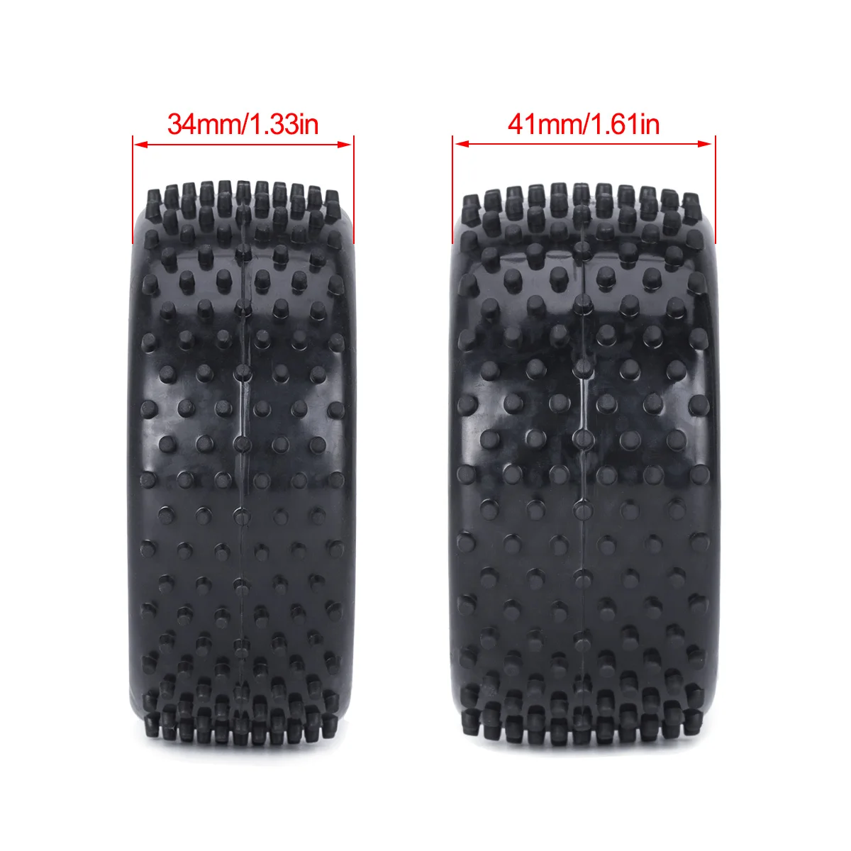 4 Pcs 88mm Buggy Tires Wheel T - Yunshen Rc Hobby ulasan dan harga