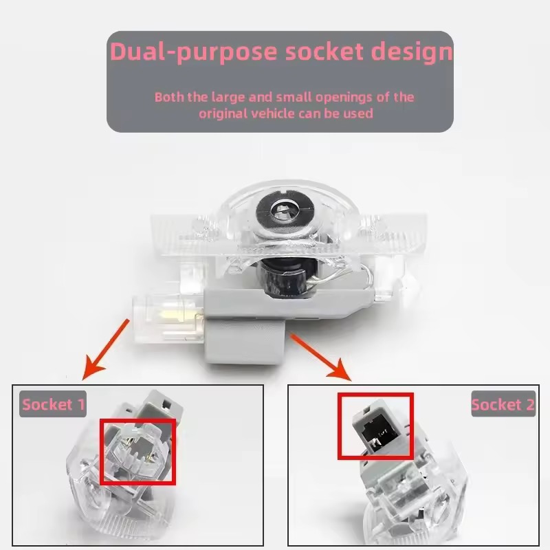 Car Door Led HD Projector Ligh - Yunshen Rc Hobby ulasan dan harga