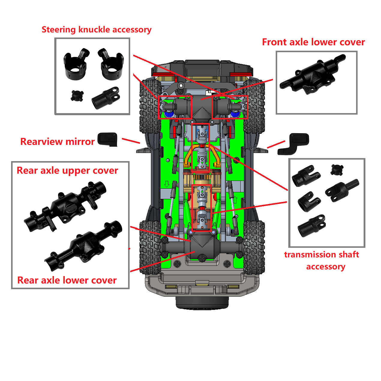 LDARC transmission shaft drive - Hobby Zone Rc ulasan dan harga