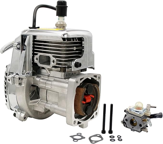 FLMLF 29CC 4 Bolt Engine Chrom - Hobby Zone Rc ulasan dan harga