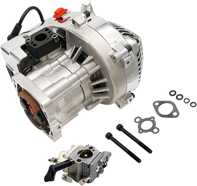FLMLF 29CC 4 Bolt Engine Chrom - Hobby Zone Rc ulasan dan harga