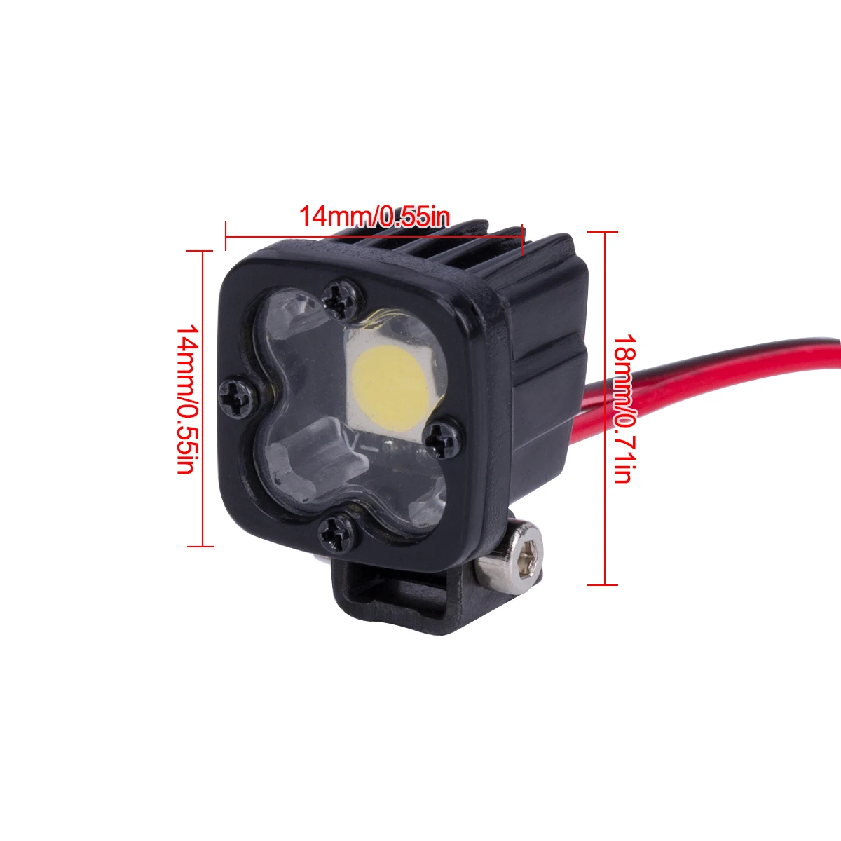 RC Car Square Bright LED Top L - Yunshen Rc Hobby ulasan dan harga