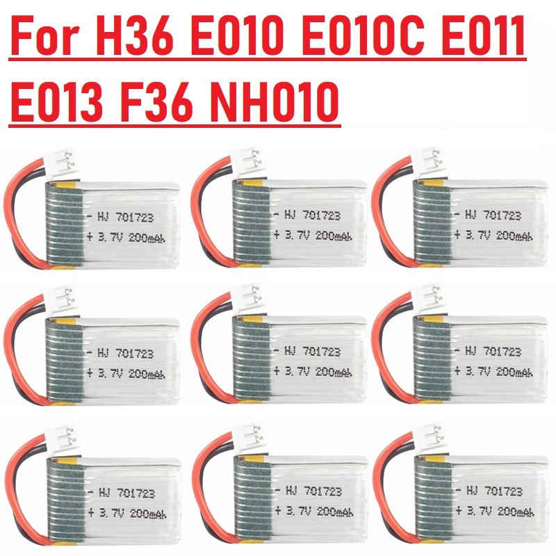 1-20pcs 3.7v 200mah 701723 LIP - Hobby Rc Quadcopters ulasan dan harga